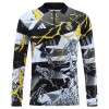 Real Madrid Marvel Trainings Sweatshirt Quarter-Zip 2026-27 Svart