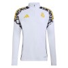 Real Madrid Trainings Sweatshirt Quarter-Zip 2026-27 Vit