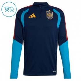 Spanien Barn Trainings Sweatshirt Quarter-Zip 2026-27 Navy