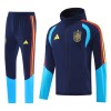 Spanien Träningsjacka Hood 2026-27 Navy
