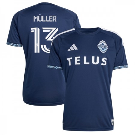 Vancouver Whitecaps Muller 13 Fotbollströjor Borta tröja 2026 Kortärmad