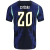 Brasilien Estevao 20 Fotbollströjor Borta tröja World Cup 2026 Kortärmad