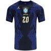 Brasilien Estevao 20 Fotbollströjor Borta tröja World Cup 2026 Kortärmad