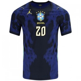 Brasilien Estevao 20 Fotbollströjor Borta tröja World Cup 2026 Kortärmad