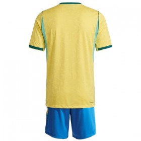 Brasilien Fotbollströjor Barn Hemma tröja World Cup 2026 Kortärmad
