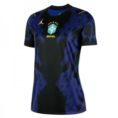 Brasilien Fotbollströjor Dam Borta tröja World Cup 2026 Kortärmad