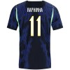 Brasilien Raphinha 11 Fotbollströjor Borta tröja World Cup 2026 Kortärmad