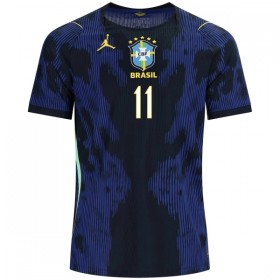 Brasilien Raphinha 11 Fotbollströjor Borta tröja World Cup 2026 Kortärmad