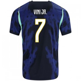 Brasilien Vini JR. 7 Fotbollströjor Borta tröja World Cup 2026 Kortärmad