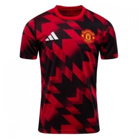 Manchester United Pre-Match Fotbollströjor 2025-26 Röd Kortärmad