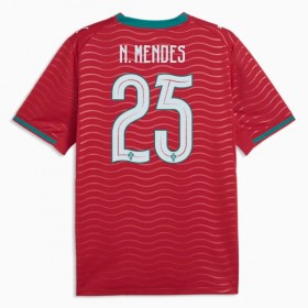 Portugal Nuno Mendes 25 Fotbollströjor Hemma tröja World Cup 2026 Kortärmad