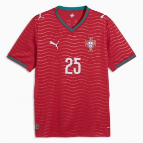 Portugal Nuno Mendes 25 Fotbollströjor Hemma tröja World Cup 2026 Kortärmad