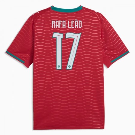 Portugal Rafael Leao 17 Fotbollströjor Hemma tröja World Cup 2026 Kortärmad