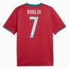 Portugal Ronaldo 7 Fotbollströjor Hemma tröja World Cup 2026 Kortärmad