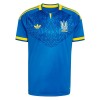 Ukraina Fotbollströjor Borta tröja World Cup 2026 Kortärmad