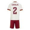Spanien Carvajal 2 Fotbollströjor Barn Borta tröja World Cup 2026 Kortärmad