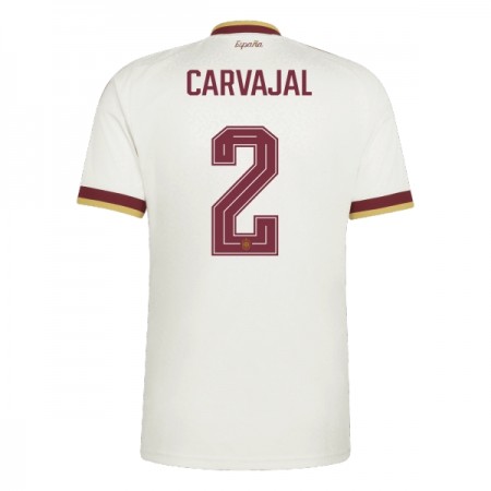 Spanien Carvajal 2 Fotbollströjor Borta tröja World Cup 2026 Kortärmad