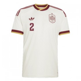 Spanien Carvajal 2 Fotbollströjor Borta tröja World Cup 2026 Kortärmad