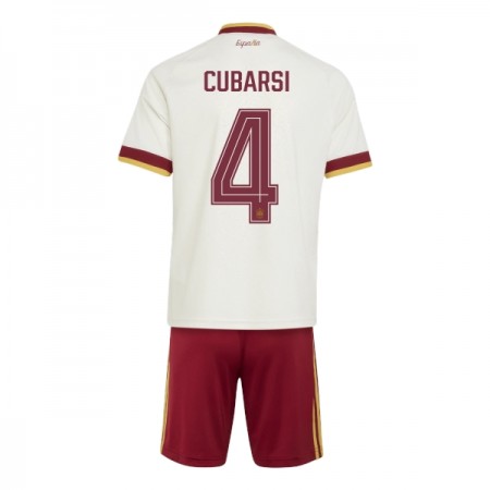 Spanien Cubarsi 4 Fotbollströjor Barn Borta tröja World Cup 2026 Kortärmad
