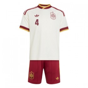 Spanien Cubarsi 4 Fotbollströjor Barn Borta tröja World Cup 2026 Kortärmad