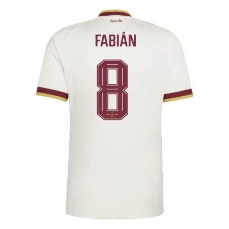 Spanien Fabian 8 Fotbollströjor Borta tröja World Cup 2026 Kortärmad