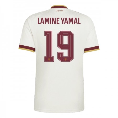 Spanien Lamine Yamal 19 Fotbollströjor Borta tröja World Cup 2026 Kortärmad