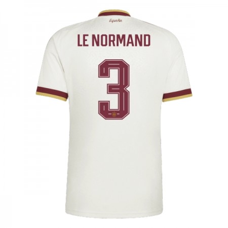 Spanien Le Normand 3 Fotbollströjor Borta tröja World Cup 2026 Kortärmad