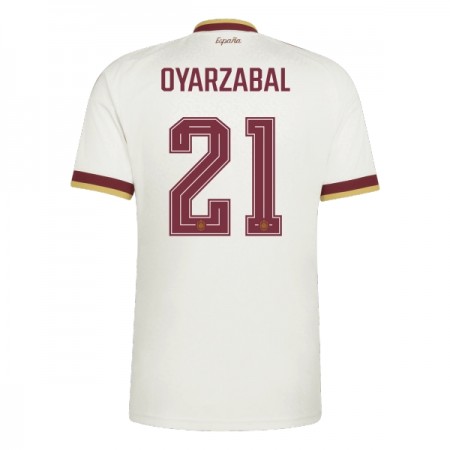 Spanien Oyarzabal 21 Fotbollströjor Borta tröja World Cup 2026 Kortärmad