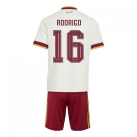 Spanien Rodrigo 16 Fotbollströjor Barn Borta tröja World Cup 2026 Kortärmad