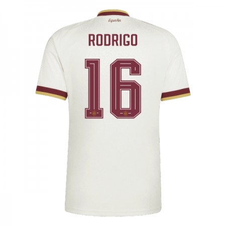 Spanien Rodrigo 16 Fotbollströjor Borta tröja World Cup 2026 Kortärmad