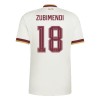 Spanien Zubimendi 18 Fotbollströjor Borta tröja World Cup 2026 Kortärmad