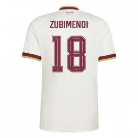Spanien Zubimendi 18 Fotbollströjor Borta tröja World Cup 2026 Kortärmad