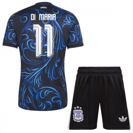Argentina Di Maria 11 Fotbollströjor Barn Borta tröja World Cup 2026 Kortärmad
