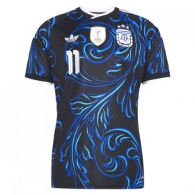 Argentina Di Maria 11 Fotbollströjor Barn Borta tröja World Cup 2026 Kortärmad