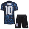 Argentina Messi 10 Fotbollströjor Barn Borta tröja World Cup 2026 Kortärmad