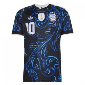 Argentina Messi 10 Fotbollströjor Barn Borta tröja World Cup 2026 Kortärmad
