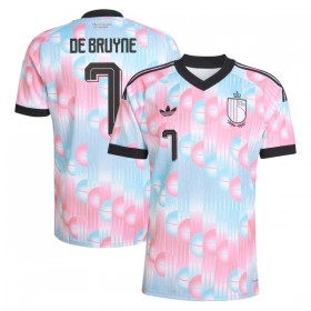 Belgien De Bruyne 7 Fotbollströjor Borta tröja World Cup 2026 Kortärmad