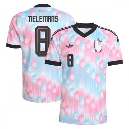 Belgien Tielemans 8 Fotbollströjor Borta tröja World Cup 2026 Kortärmad