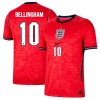 England Bellingham 10 Fotbollströjor Borta tröja World Cup 2026 Kortärmad