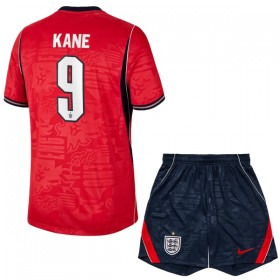 England Kane 9 Fotbollströjor Barn Borta tröja World Cup 2026 Kortärmad