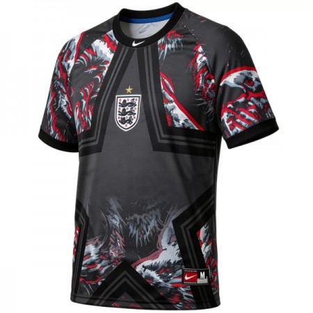 England Lifestyle Fotbollströjor Målvakt World Cup 2026 Svart Kortärmad