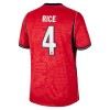 England Rice 4 Fotbollströjor Borta tröja World Cup 2026 Kortärmad