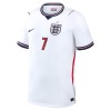 England Saka 7 Fotbollströjor Barn Hemma tröja World Cup 2026 Kortärmad