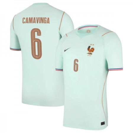 Frankrike Camavinga 6 Fotbollströjor Borta tröja World Cup 2026 Kortärmad