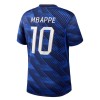 Frankrike Mbappé 10 Fotbollströjor Barn Hemma tröja World Cup 2026 Kortärmad