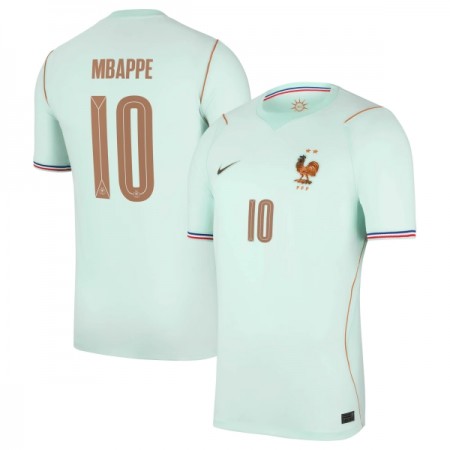 Frankrike Mbappé 10 Fotbollströjor Borta tröja World Cup 2026 Kortärmad