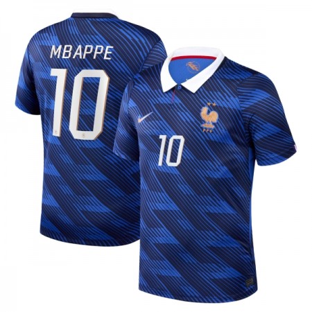 Frankrike Mbappé 10 Fotbollströjor Hemma tröja World Cup 2026 Kortärmad