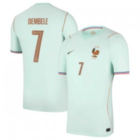 Frankrike O. Dembele 7 Fotbollströjor Borta tröja World Cup 2026 Kortärmad