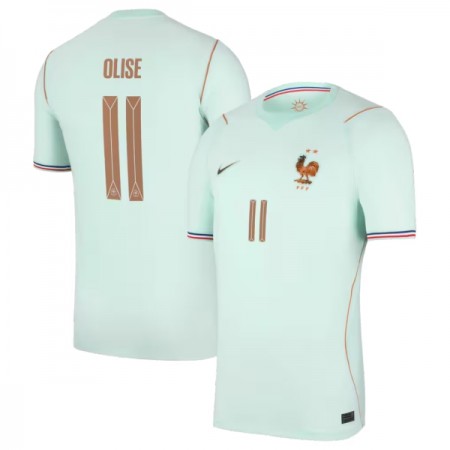 Frankrike Olise 11 Fotbollströjor Borta tröja World Cup 2026 Kortärmad