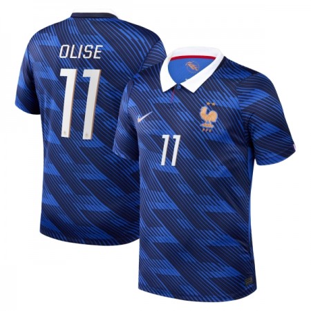 Frankrike Olise 11 Fotbollströjor Hemma tröja World Cup 2026 Kortärmad